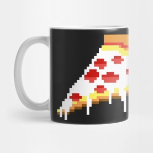 Retro 8 bit pizza slice Mug